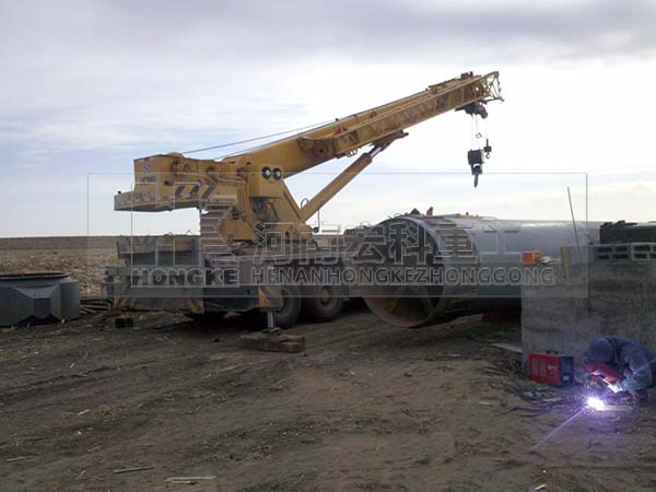 陶粒砂回轉(zhuǎn)窯操作中如何處理前圈？